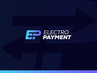 Logo Proposal for electronic payment company bank card brand identity branding cash transactions e commerce electronic payment ep financial identity internet shopping logo modern technology monogram online money transfer online payment symbol virtual platform