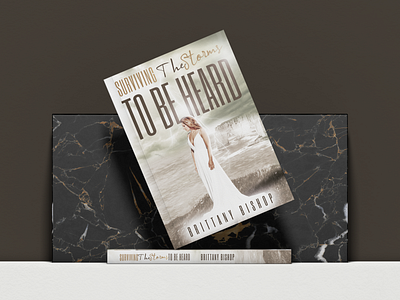Surviving The Storms To Be Heard - Book Cover book book cover book cover design branding capa de livro cover cover design design e book e book cover ebook ebook cover graphic design livro