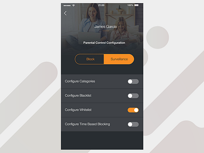 Reve Secure app design ios mobile ui ux