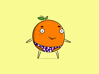 Orange & Mango 2danimation animations design fruitillustration illustration mango orange