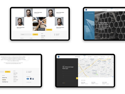 Group of Companies Website Design - 2019