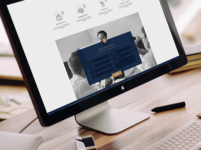 Law Firm - Ui Design arabic bootstrap design flat interaction law lawyer qatar ui ux web website