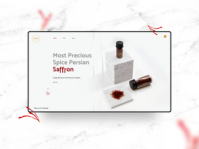 Saffron Website Design - 2019 bootstrap design flat freebie interaction responsive design saffron ui uidesign uiux web webdesign www