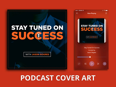 Podcast Cover - Success airbnb branding itunes podcast podcast cover art podcast logo social media design soundcloud spotify typography