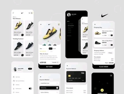 Nike App UI