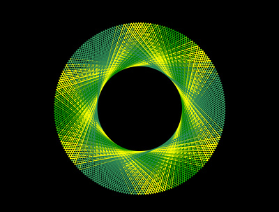 Array with gradient | Jungle eye array circular design gradient grasshopper illustration parametric parametricdesign