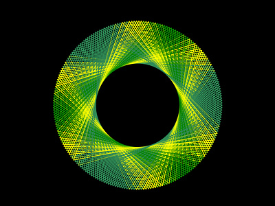 Array with gradient | Jungle eye