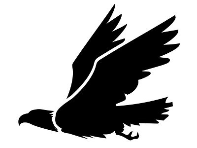 Majestic Eagle bird eagle logo sillouette