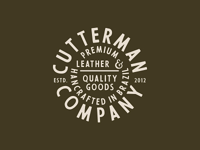 Cutterman Badge. apparel badge design graphic design illustration logo patch sticker vector