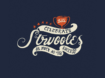 Let's celebrate. apparel design illustration lettering t shirt vector