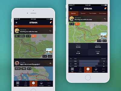 Strava redesign / refresh as a spring chicken