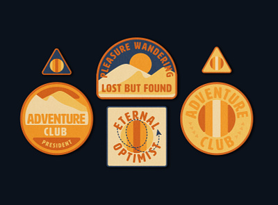 Adventure Club branding branding design design identity identity design label design logo retro vector