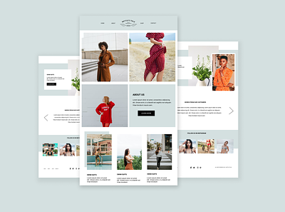 Nettle's Tale Website redesign graphic design ui ux design wireframing