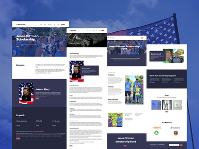 Jesse Pittman Foundation Website Redesign