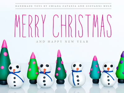 Christmas Greetings 2014 catania chiara christmas giovanni greeting handmade mulè toys