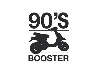 Booster 90s booster guys motor scooter