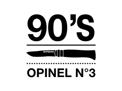 Opinel 1990 graphic knife opinel street