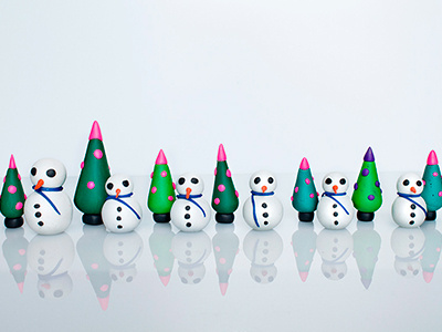 Snowmen christmas cold design gifts handmade ice puppet snow snowmen toy tree winter
