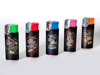 Rockabilly Lighters design graphic graphics illustration lighters retrò rockabilly vintage