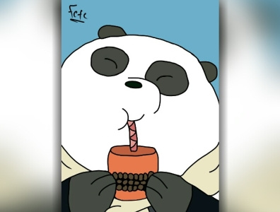 Panda from We Bare Bears bear illustration panda