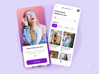 Fashion | Mobile App Design androidapps apps apps design appsscreen beauty branding clean clean design colorful creative discover ecommerce fashion illustration mobile apps modern new apps shop sunglass uiux