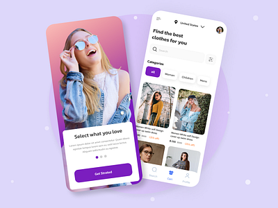 Fashion | Mobile App Design