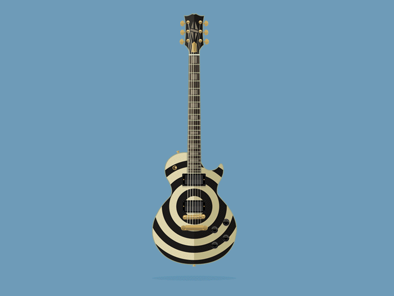 21 Flatguitars already... flat design flatguitars guitar illustration vector