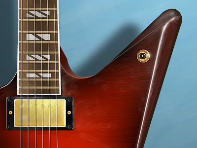 Gibson Explorer Body Detail