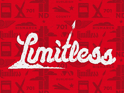 Limitless clouds hand lettering lettering limitless paper airplane pattern ted x typography