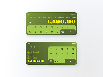 Daily UI - 004 - Calculator