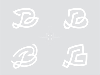 Personal Brand Exploration #2 b bl branding logotype mark monogram