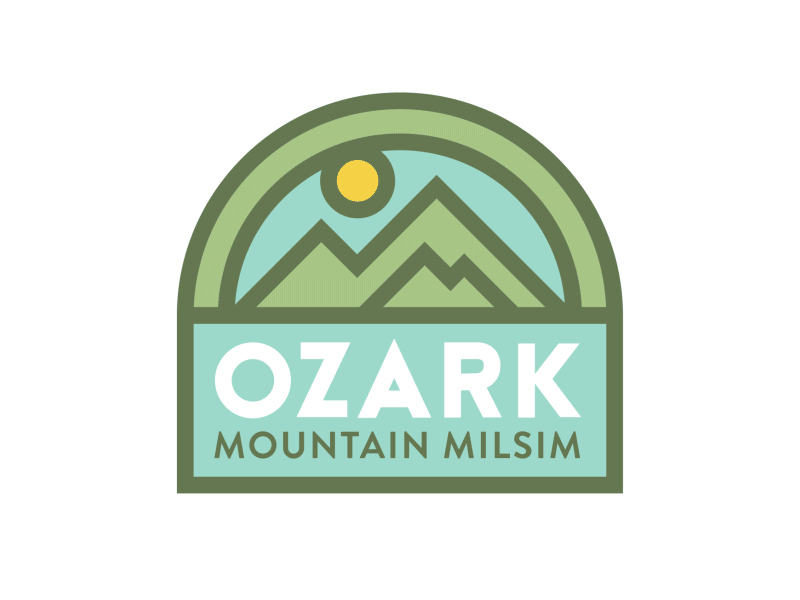 Ozark Mountain Milsim Motion Branding branding logo mograph motion omm ozark