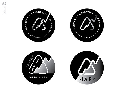 Analytics Forum Logo Iteration analytics data forum iaf mark