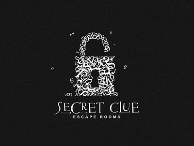 secret clue branding clue design escape escape room game logo magic mousavi mystery room rooms secret