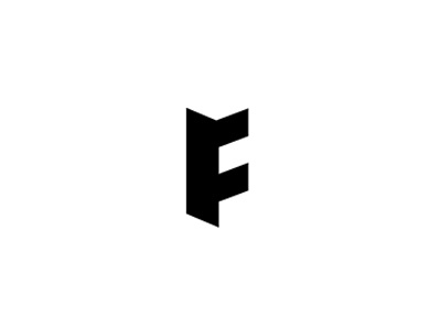 Fe Mousavi Logo 3d design e f fe inspiration inspirational letter letters logo mousavi negative space