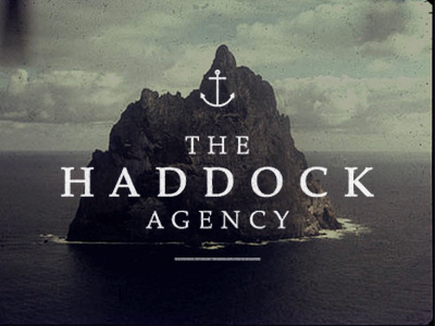The Haddock Agency Logo anchor island logo palantino picture
