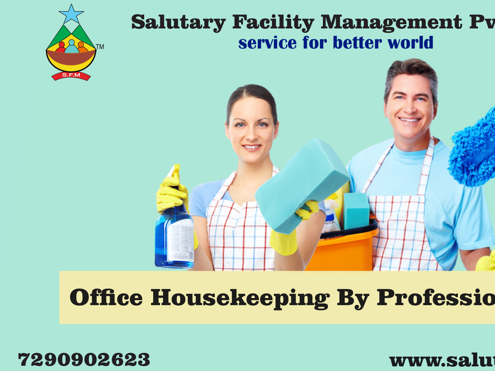 Best housekeeping services in Noida by sfm on Dribbble