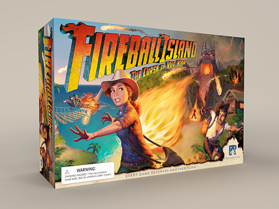 Fireball Island The Curse of Vul-Kar box