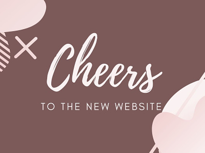 Cheers to the new Website