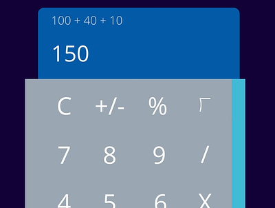 Calculator redesign