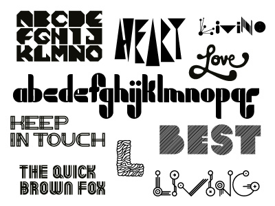 Type Studies custom letter lettering type typography