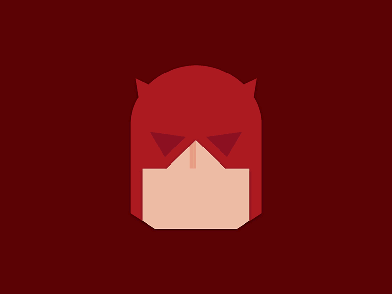 Daredevil v. Murdock daredevil icon design marvel matt murdock series superhero tv