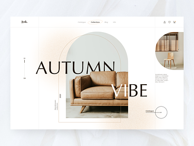 Modern Furniture - Website concept abstract concept creative design figma graphic design illustration logo ui vector