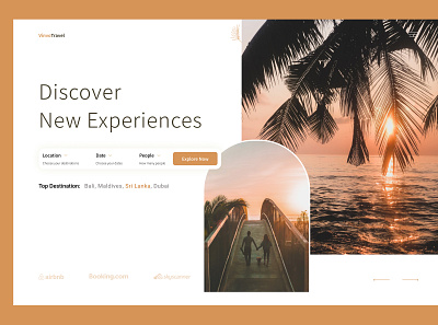 Travel booking design figma minimal search travel travel agency traveling ui web webdesign website