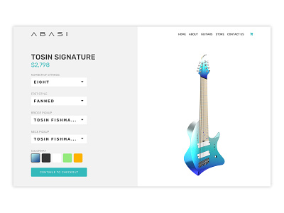 Daily UI: E-Commerce Shop Single Item