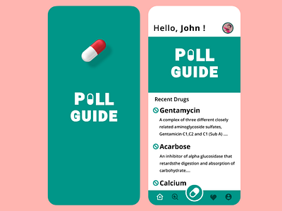 DRUG REFERENCE APP FOR CLINICIANS design uidesigner uiux uxdesigner