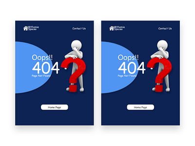 404 error page 404 colors dailyui design errorpage fonts graphics interface typography ui ux