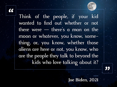 Insightful Quote biden inspiration moon president quote