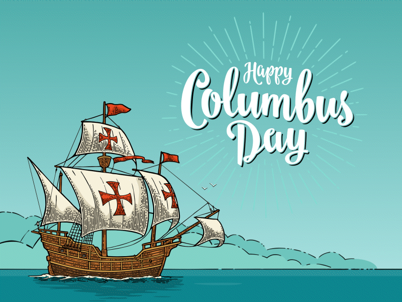 🎉⚓ “Wishing You a Happy Columbus Day from Athletics Motion