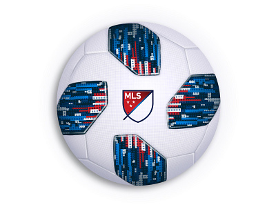 2018 MLS game ball 2018 ball dribbble futbol mls photoshop soccer soccer ball usa